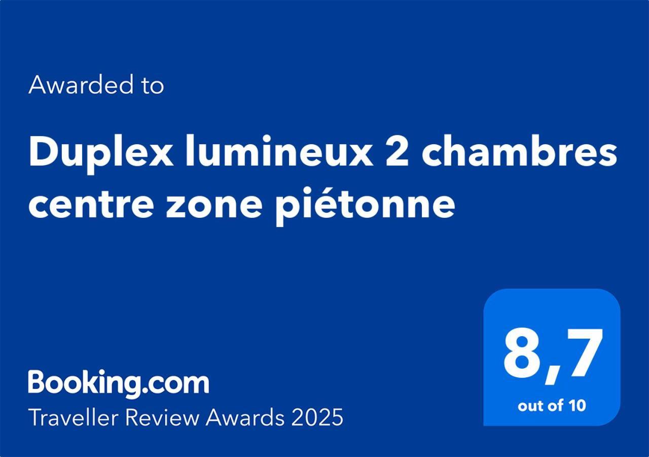 Duplex Lumineux 2 Chambres Centre Zone Pietonne Valence  Exterior photo